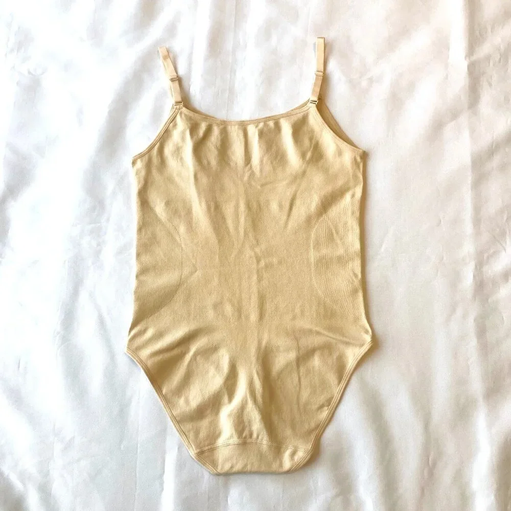 Shapermint Essentials All Day Every Day Scoop Neck Bodysuit L Nude NWT - Picture 7 of 8